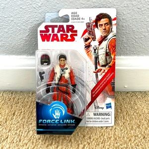 Star Wars Poe Dameron (Resistance Pilot) Force Link Figure